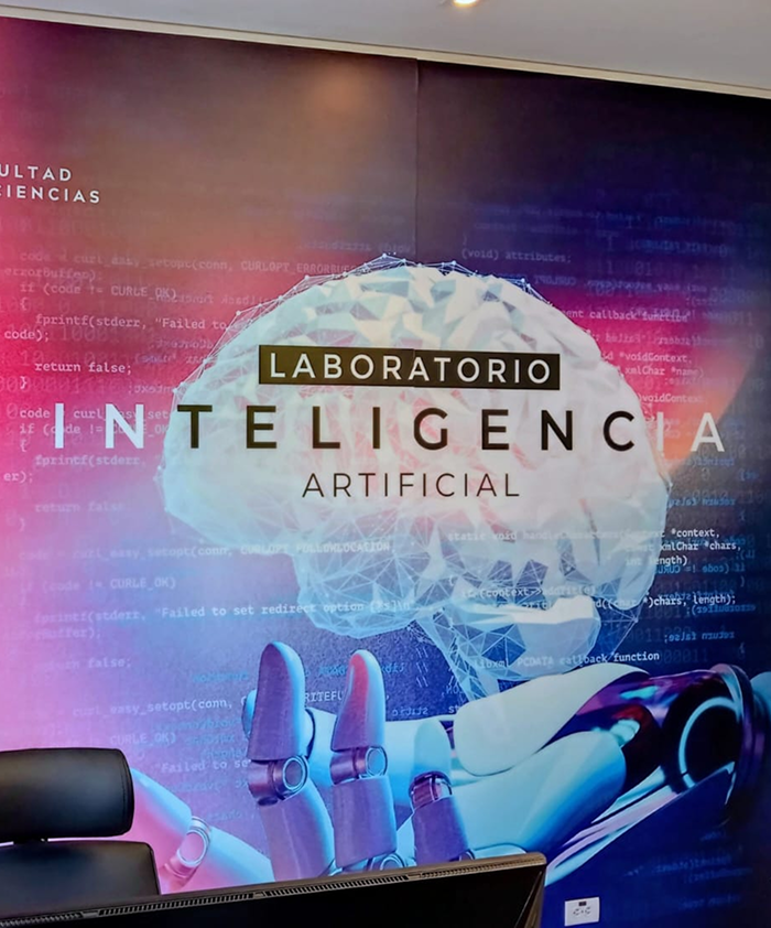 Instalaciones del Laboratorio de Inteligencia Artificial de la Universidad El Bosque